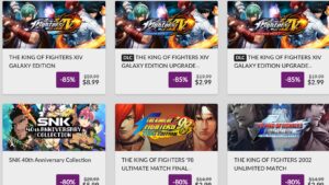 20多款SNK游戏上架GOG 最高降价85%